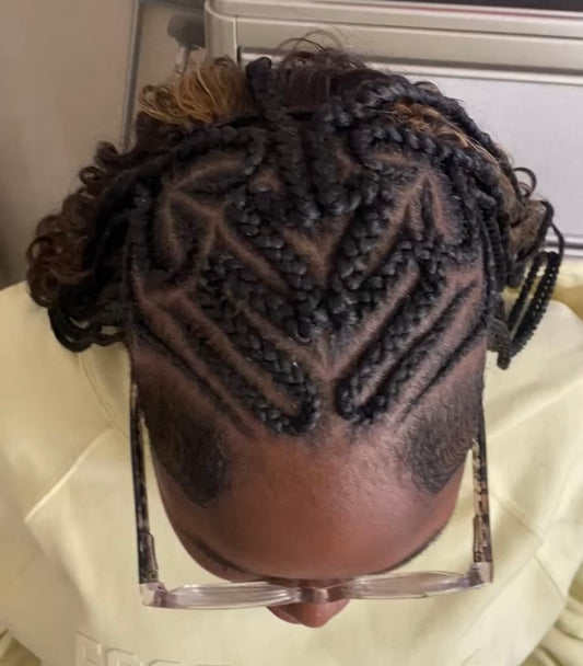 DESIGNER BRAIDS WITH WEAVE IN